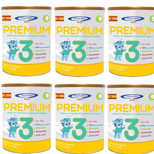 Sữa Pronuben Premium Hổ Xanh 3, Lon 800g, 1-3 Tuổi