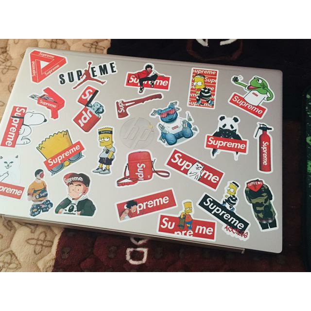 Sticker chủ đề vans off the wall M1 hình dán trang trí vali, mũ bảo hiểm, guitar, ukelele, laptop, macbook, điện thoại…