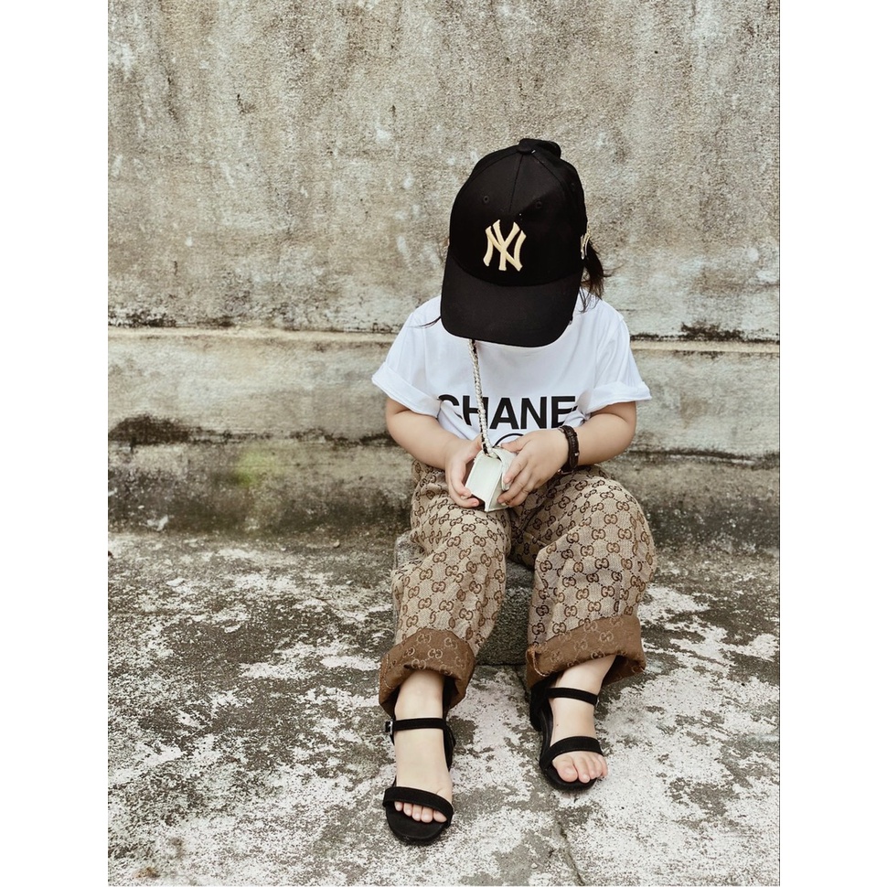 Áo thun chanel cho bé , áo thun unisex hàng  cao cấp , Kid_genZ