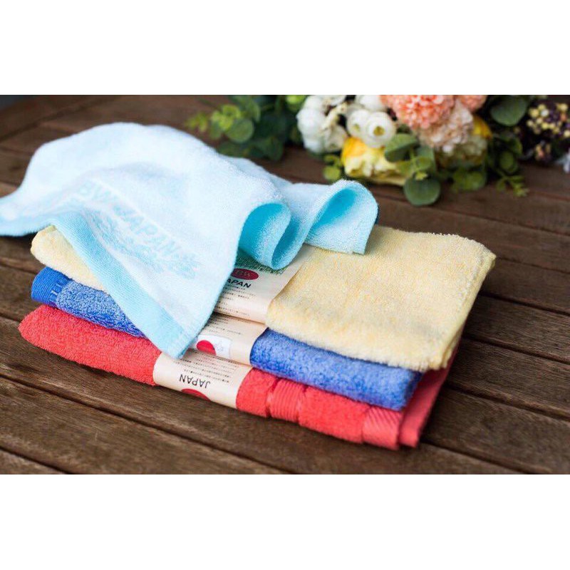 Combo 10 KHĂN MẶT SỢI TRE CAO CẤP