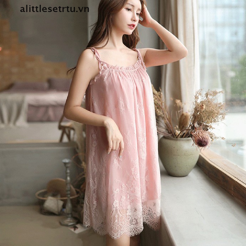 Đầm Ngủ Phối Ren Gợi Cảm Dành Cho Nữ