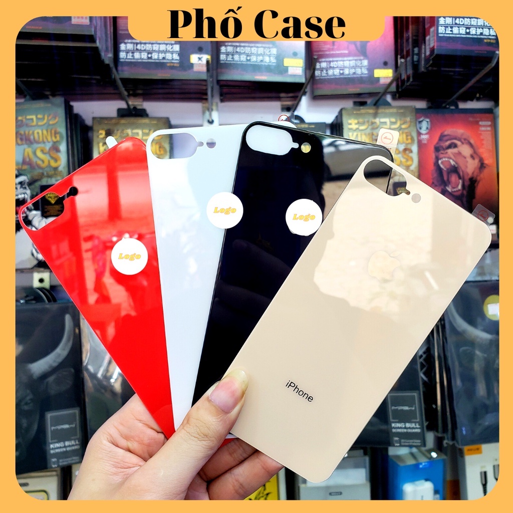 Kính cường lực mặt sau iphone Xsmax xs x 7plus 8plus