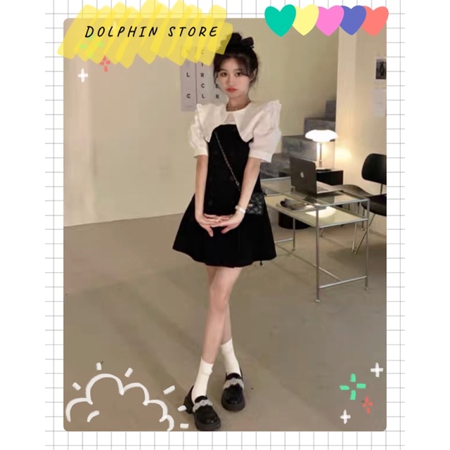 BIGSIZE Đầm đen bigsize