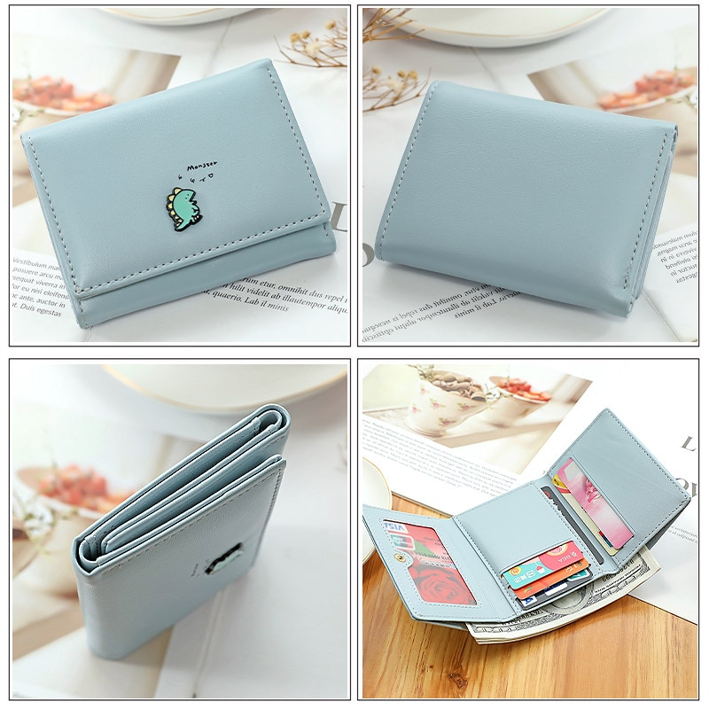 Ví ngắn nữ thời trang thanh lịch gọn nhẹ