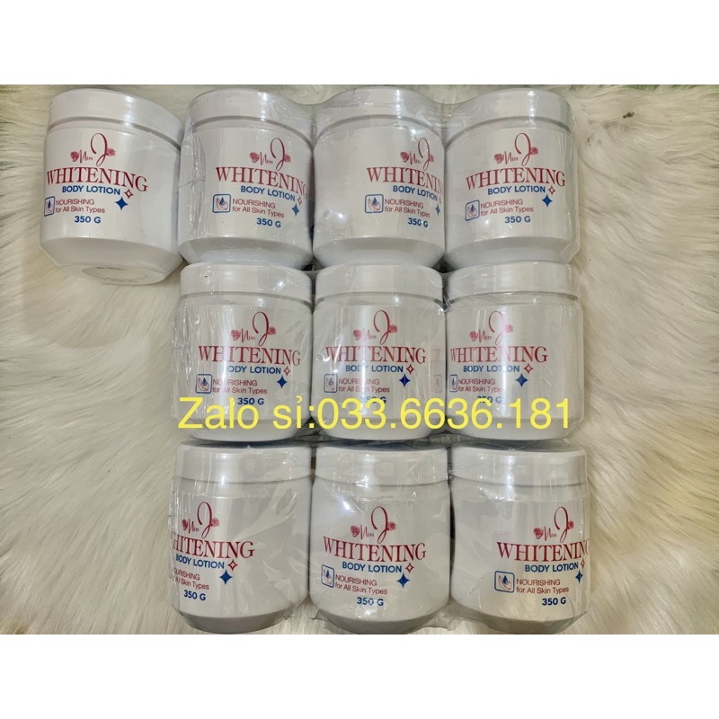 combo 10 hủ kem whiening BODY LOTION chuẩn hàng thái hủ 350g
