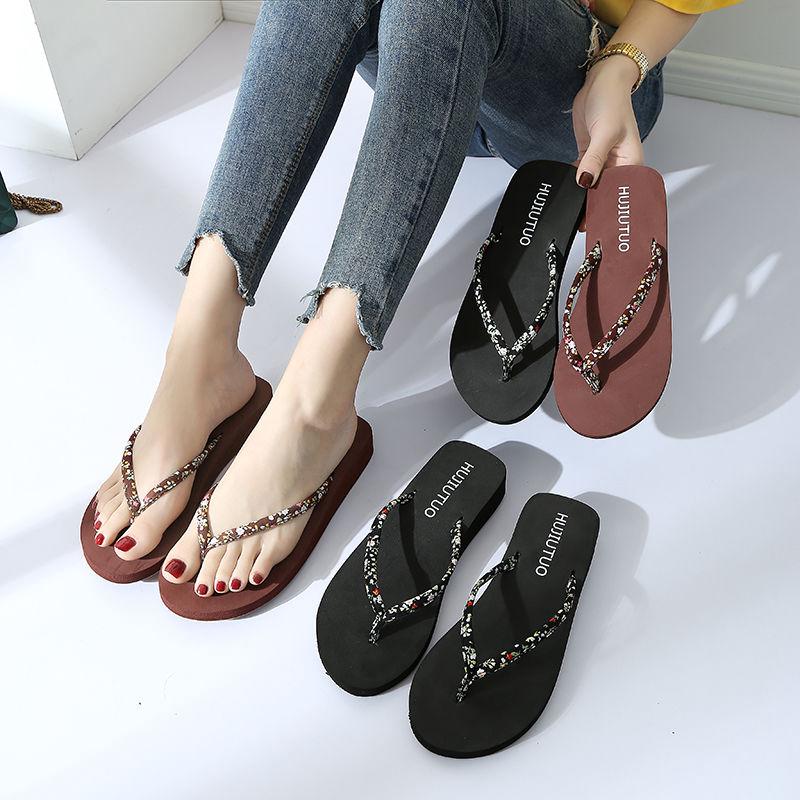 Dép Xỏ Ngón Đế Bằng Chống Trượt Thiết Kế Đơn Giản