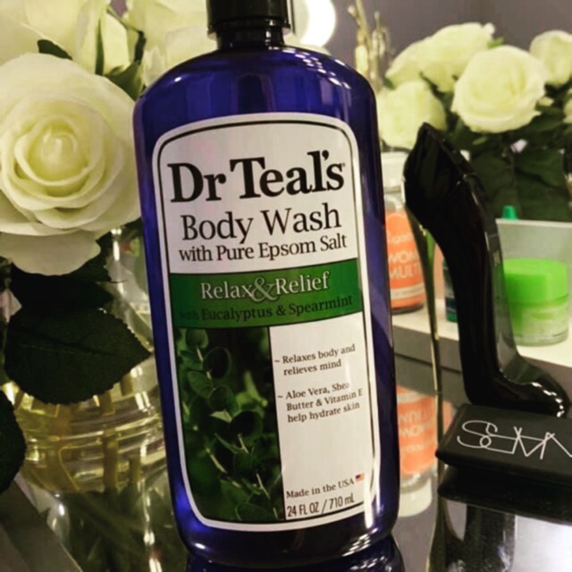 Sữa tắm Dr.Teal’s - sữa tắm trị mụn lưng, nấm da, ngứa da. | BigBuy360 - bigbuy360.vn