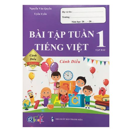 Sách - Bài tập tuần tiếng việt 1 tập 2 ( cánh diều )