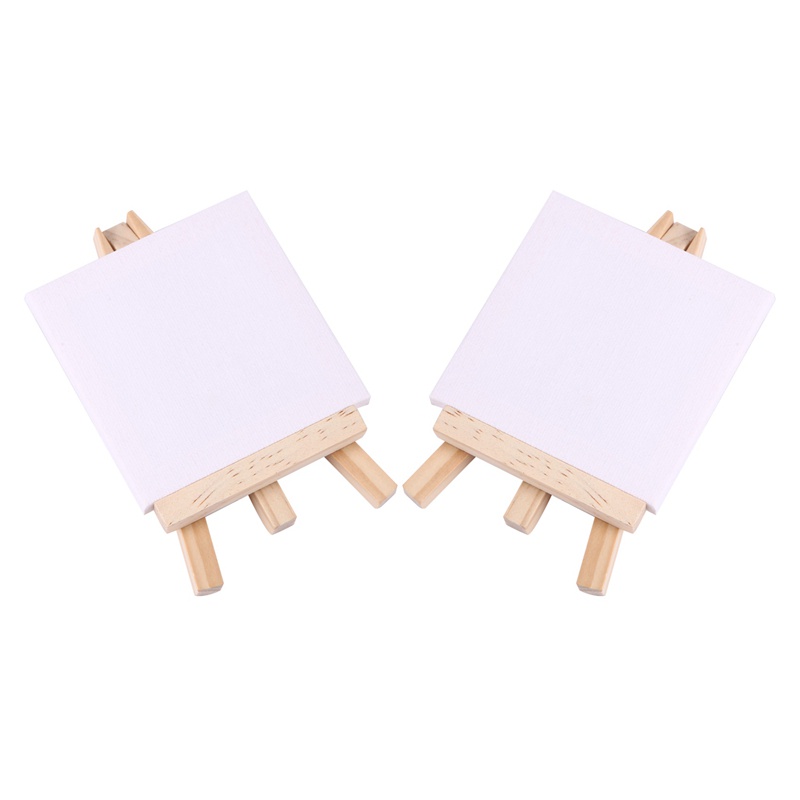 Bộ 24 Tranh Vải Canvas Mini 5 Inch + 3 Inch X3 Inch Tự Vẽ Thủ Công