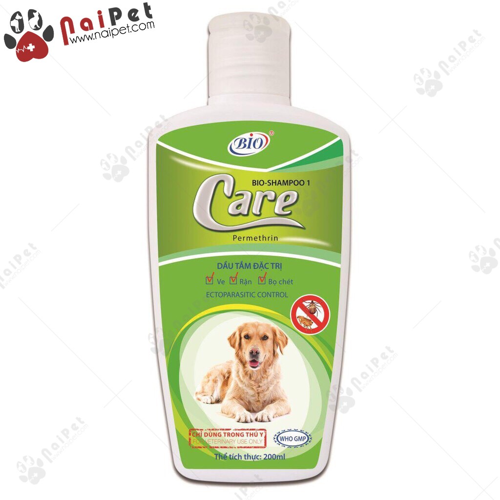 Sữa Tắm Dầu Tắm 4 Loại Care Derma Jolie Lovely Pets Bio 200ml