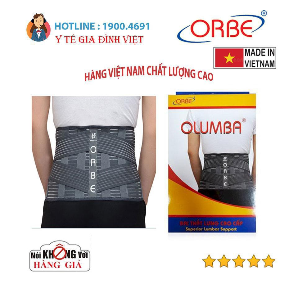 Đai thắt lưng cao cấp OLUMBA ORBE -  Dự phòng tổn thương cột sống thắt lưng