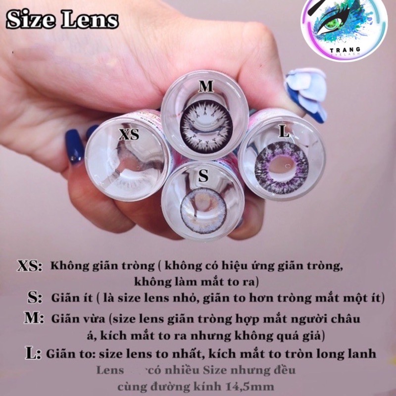 các Mẫu Lens Xám Tây + Nâu Tự Nhiên bán chạy nhất (Giãn thông dụng size S)