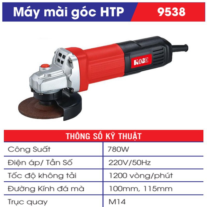 MÁY MÀI ĐIỆN TỬ CẦM TAY KOBE HTP- 9538 - Hàng Chính Hãng 100%