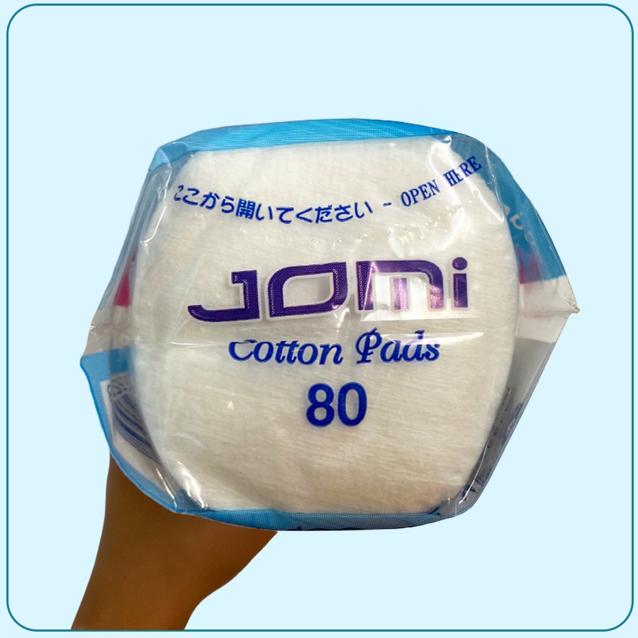 Bông Tẩy Trang Jomi Cotton Pad 80/120 Miếng (Gói)