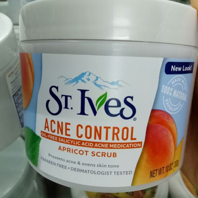 NỘI ĐỊA MỸ Tẩy tế bào chết toàn thân St.Ives Apricot Body Scrub 283G