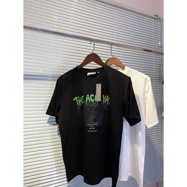 Áo thun tay lỡ The Acid  , áo phông cotton nam nữ unisex , Cocmer_vn