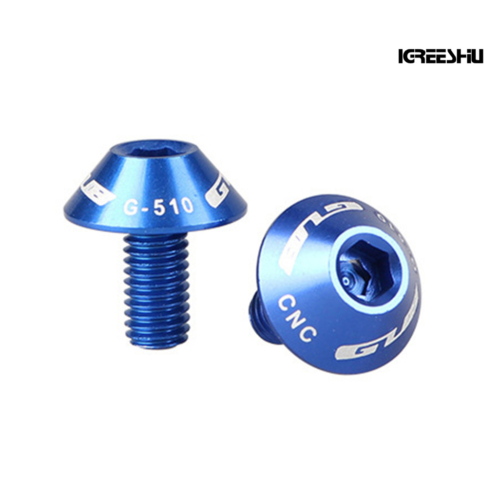 Ig★ Bộ 2 Ốc Vít M5x12mm Bằng Hợp Kim Nhôm Gắn Giá Đỡ Bình Nước Xe Đạp Leo Núi