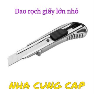 Dao rọch giấy lớn nhỏ