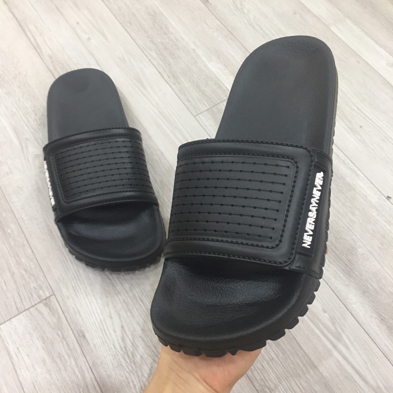 Dép lê thể thao kiểu dáng unisex, Dép nam bản dày đẹp êm chân