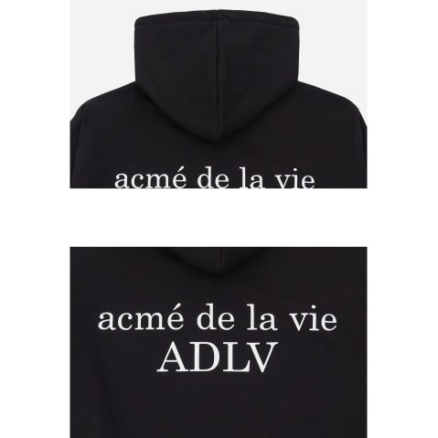 ÁO KHOÁC CÓ MŨ ADLV BABY FACE HOODIE BLACK DONUT 7