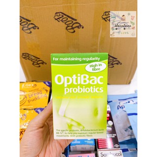 [DATE MỚI] Men Vi Sinh Optibac Xanh Lá Của Anh 30 Gói, Optibac Hỗ Trợ Táo Bón Cho Mẹ Và Bé