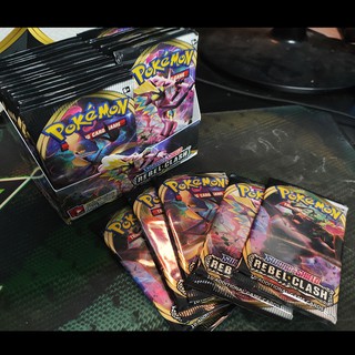 1 Pack Bài Pokemon TCG Sword & Shield Rebel Clash