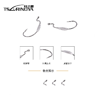 LƯỠI CÂU CHÌ BỤNG TSURINOYA P28