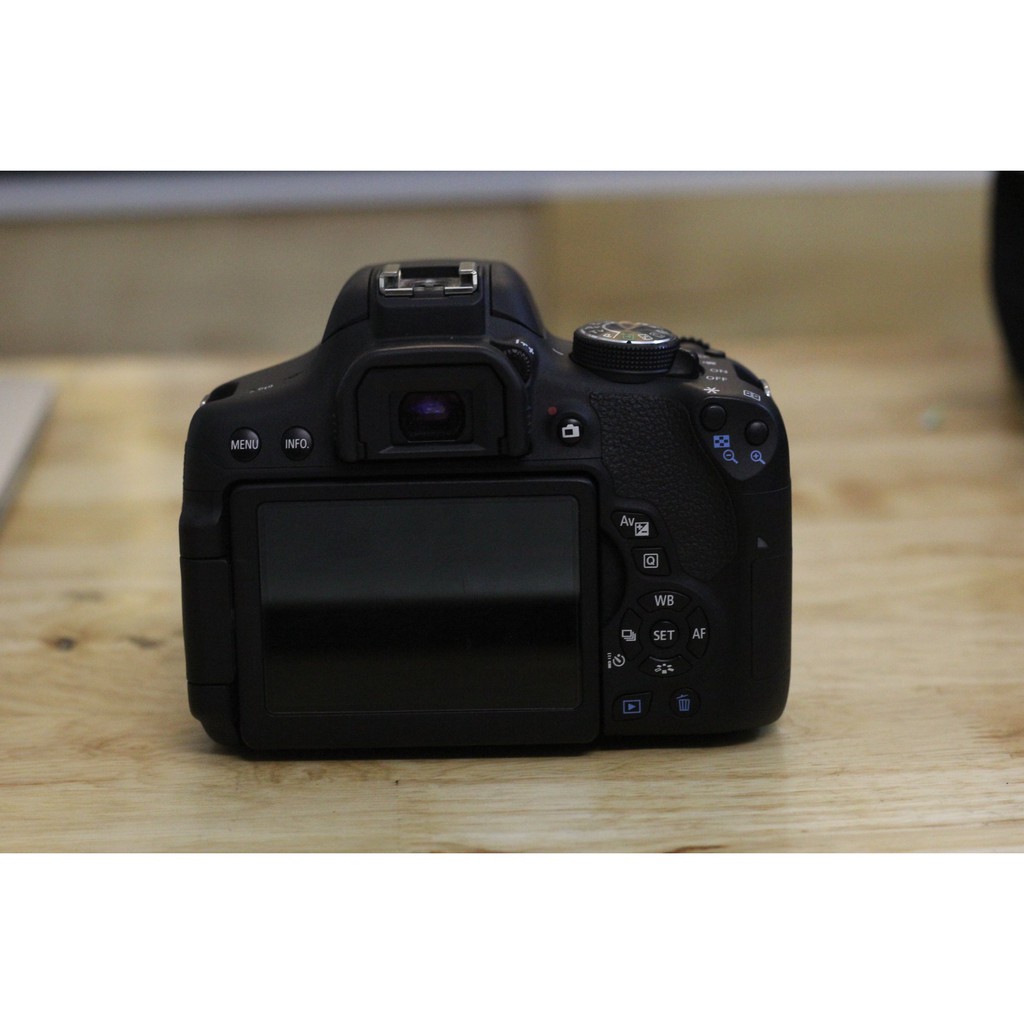 Máy ảnh canon 750D lens 18-55 STM