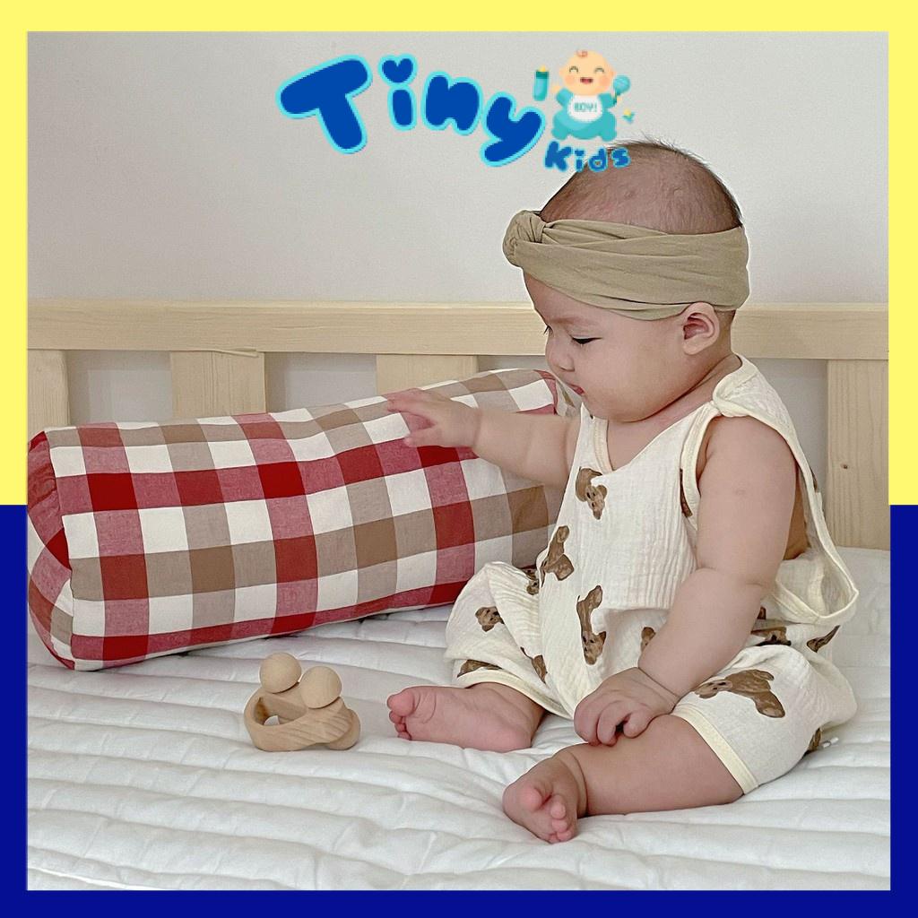 Túi Ngủ Xô Muslin Giữ Ấm Bụng Cho Bé - Tiny Kids