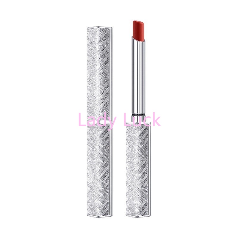 Son Môi Thỏi Nhỏ Màu Bạc Chất Son Mềm Mịn Không Dính Cốc Kháng Nước Dưỡng Ẩm Và Bền Màu