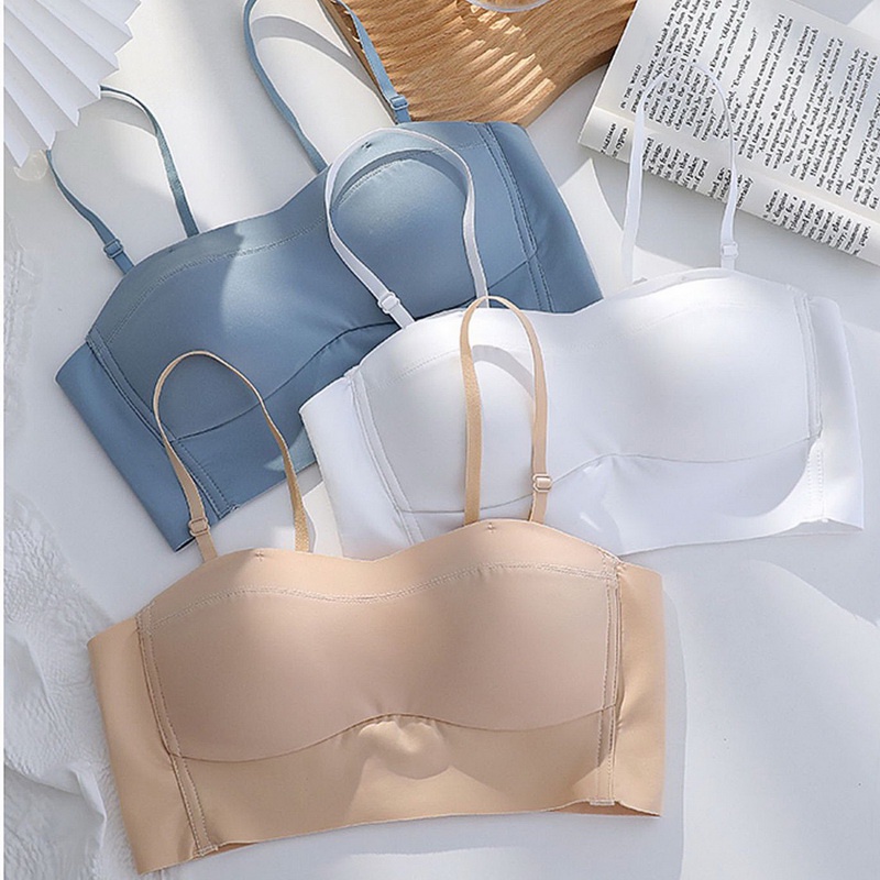 Áo Lót Không Dây Không Đường May Nâng Ngực Tàng Hình Cho Nữ