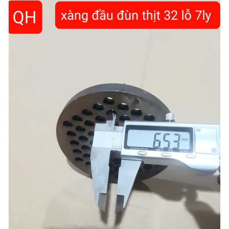 Bộ dao và xàng đầu đùn 32 - Đùn sương,thịt,cua,cá.