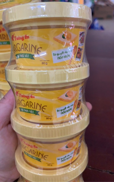 Bơ Thực Vật Tường An Margarine Hộp 80g/200g