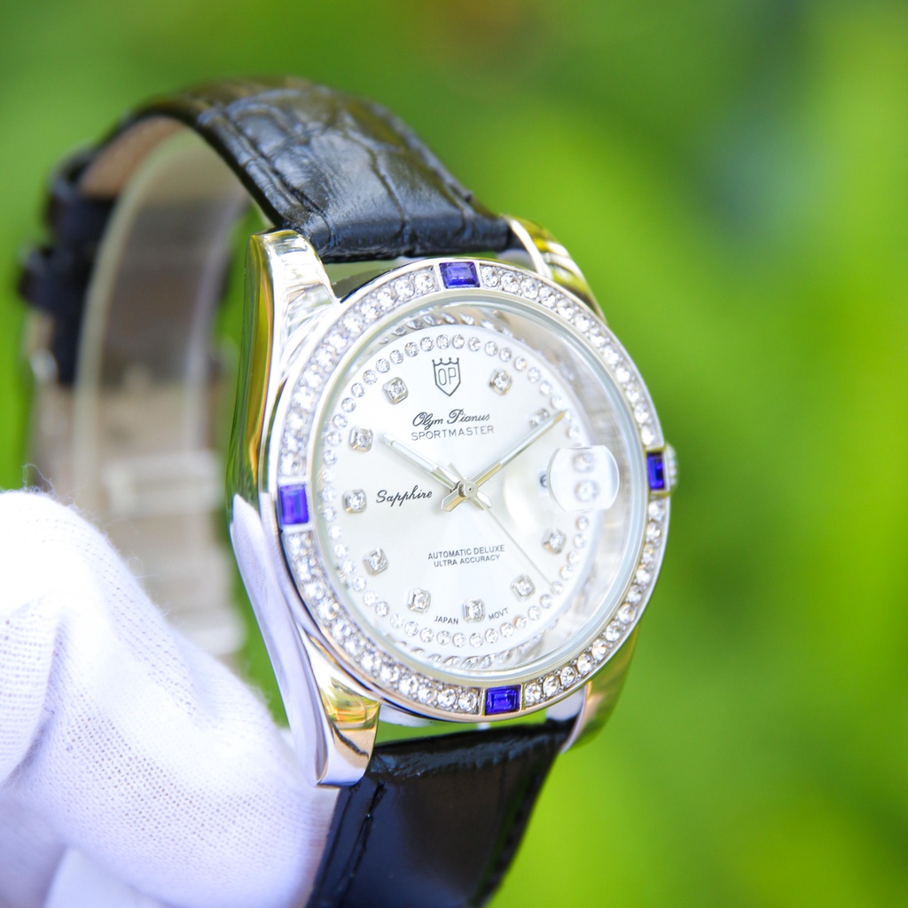 Đồng Hồ Nam OP03 Dây Da Mềm Mại Sang Trọng Mặt Kính Chống Xước, Chống Nước Bảo Hành Nhà Sản Xuất 12 Tháng | BigBuy360 - bigbuy360.vn