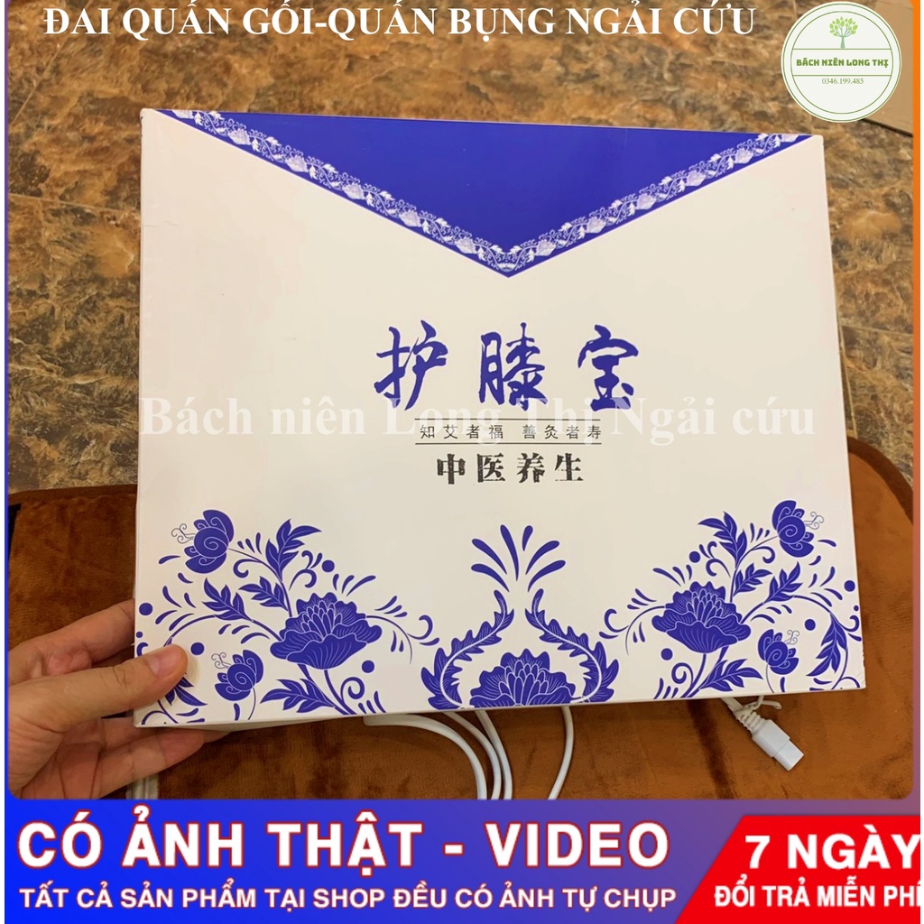 (Bảo hành 6 Tháng) Đai quấn ngải cứu dùng cho đầu gối, đùi, bụng, vai đa năng loại 1 hộp trang nhã