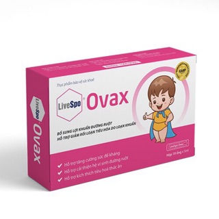Spobio OVAX - Bào tử lợi khuẩn tăng đề kháng nội sinh và giúp trẻ ăn ngon miệng