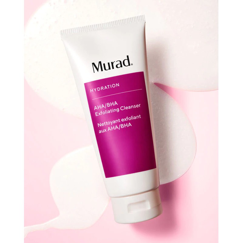 Sữa rửa mặt &amp; Tẩy tế bào chết Murad AHA/BHA Exfoliating Cleanser 15ml