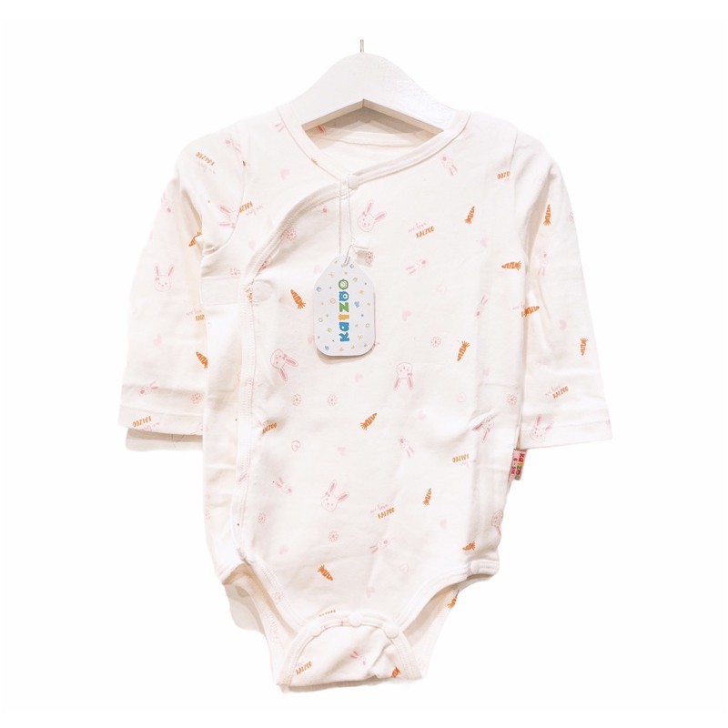 Body Tam Giác Tay Dài Dán Lệch Kaizoo Cho Bé BD061222