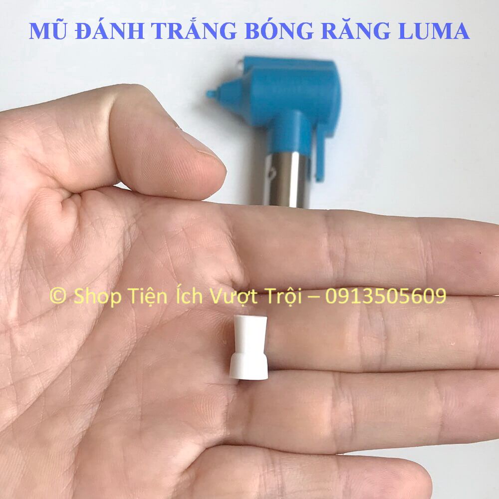 Mũ cao su đánh trắng răng (túi 3 chiếc) dùng cho máy đánh trắng bóng răng OraTek, Luma-Shop Tiện Ích Vượt Trội