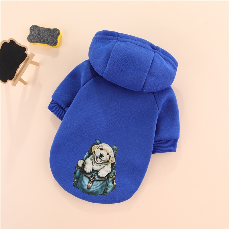 Áo Hoodie Cotton Giữ Ấm Dễ Thương Dành Cho Thú Cưng 27