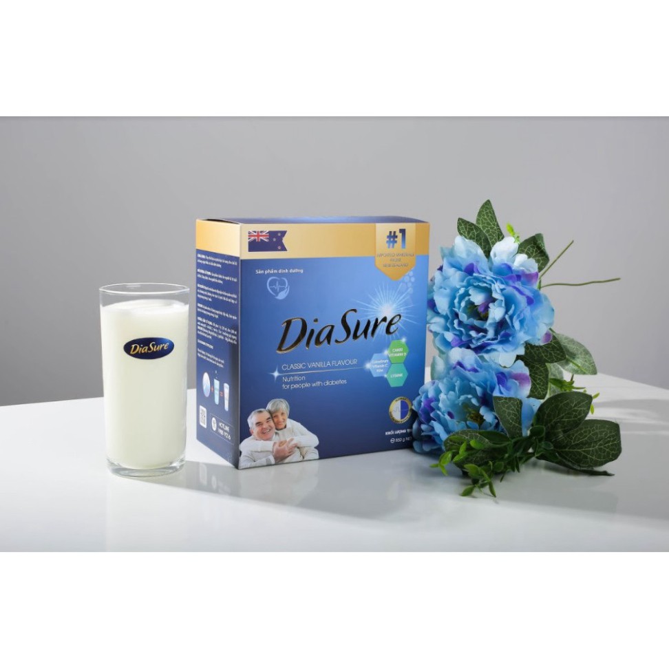 Sữa DiaSure 850g - Dinh dưỡng dành cho người tiểu đường