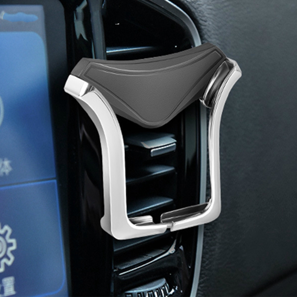 Universal Car Mobile Phone Mount Holder Auto Lock Adjustable Telephone-Bracket Auto Gravity Car Vents Mount