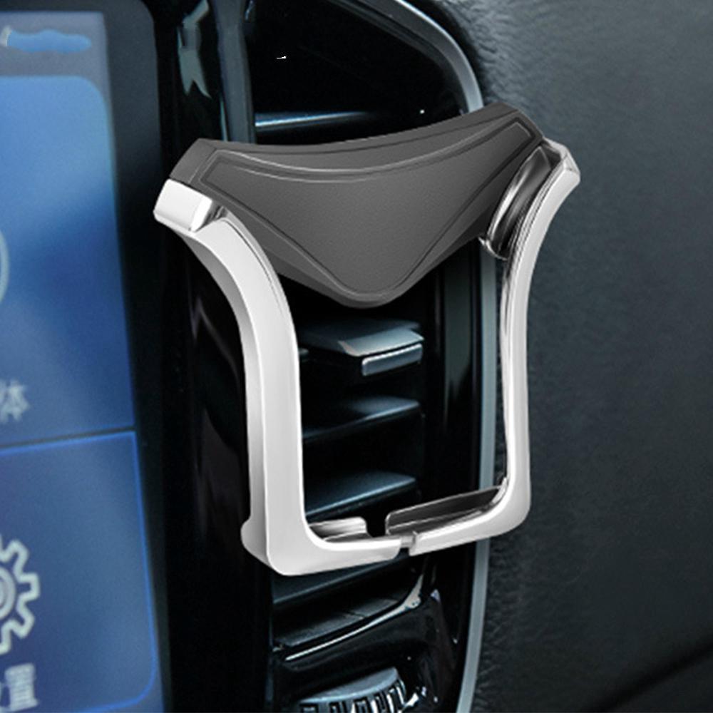 Universal Car Mobile Phone Mount Holder Auto Lock Adjustable Telephone-Bracket Auto Gravity Car Vents Mount