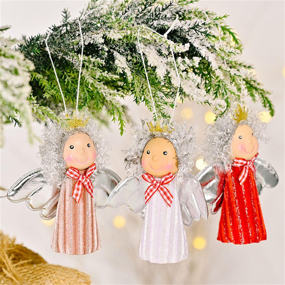 KRNY Búp Bê Thiên Thần Trang Trí Cây Thông Giáng Sinh