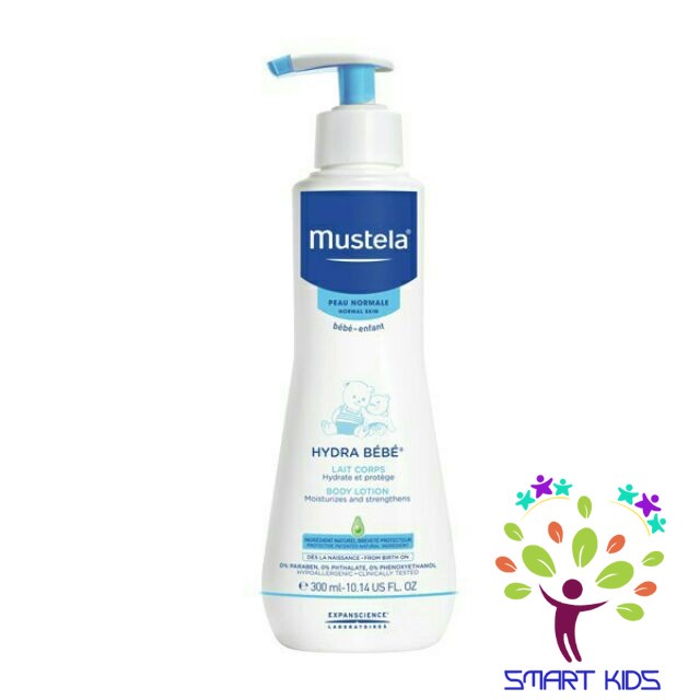 Lotion Dưỡng Thể Da Thường Mustela Hydra Bebe Body Lotion 300ml