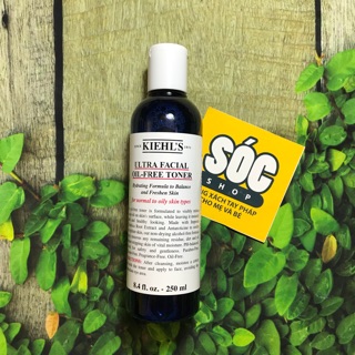 Nước hoa hồng kiehl’s oil-free toner