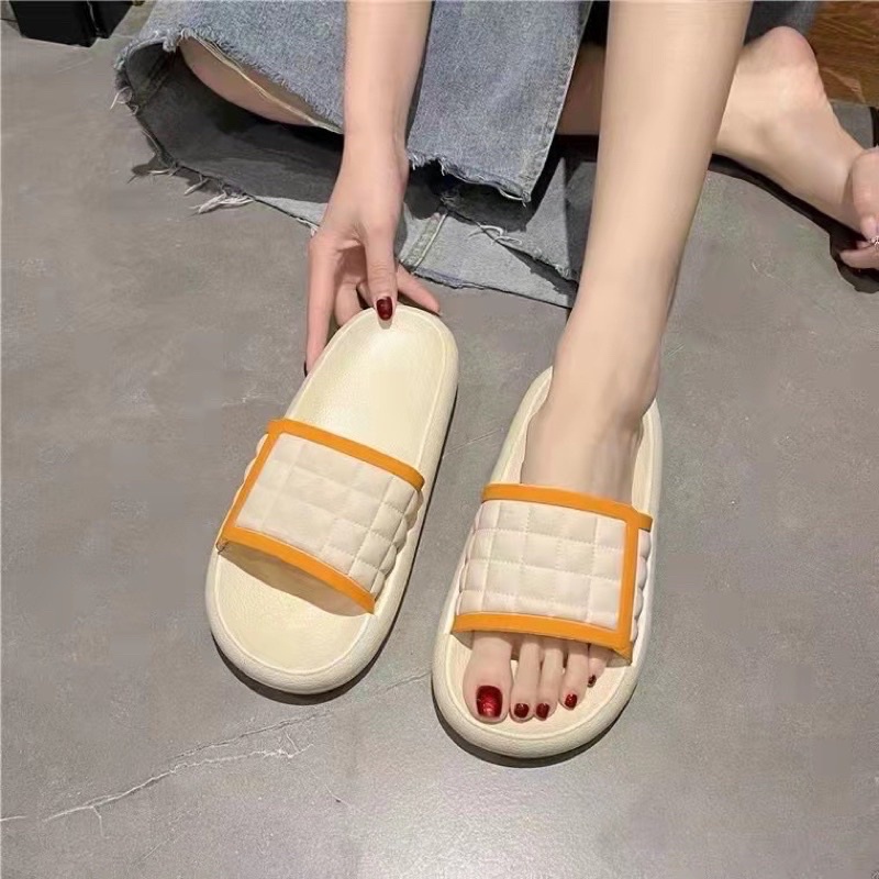 Dép lê basic đế bánh mì chống trơn trượt