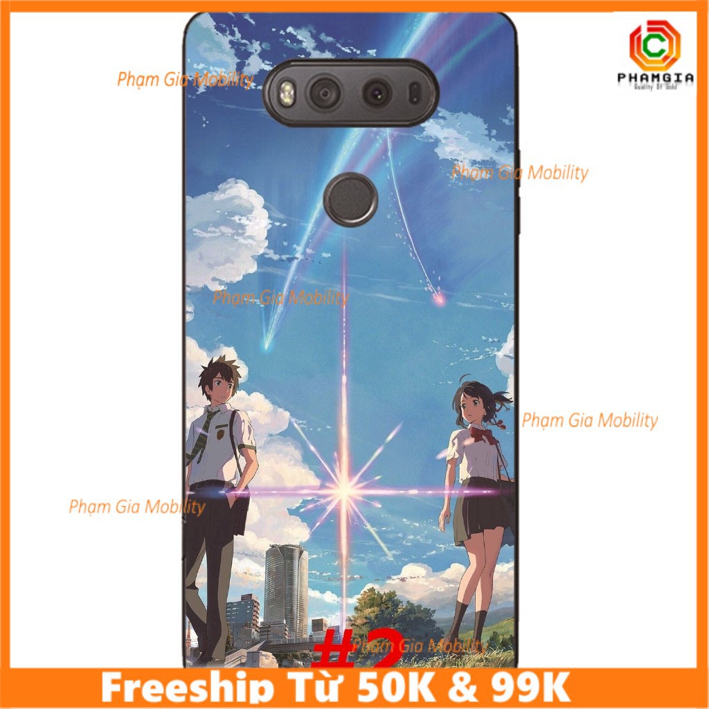 Ốp lưng điện thoại bằng TPU mềm hình hoạt hình Anime dành cho LG V40 V35 V30 V20 V10 (có video)