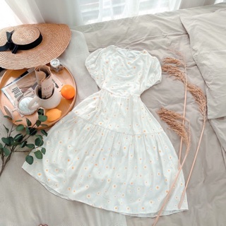 ĐẦM BABYDOLL HOA CÚC