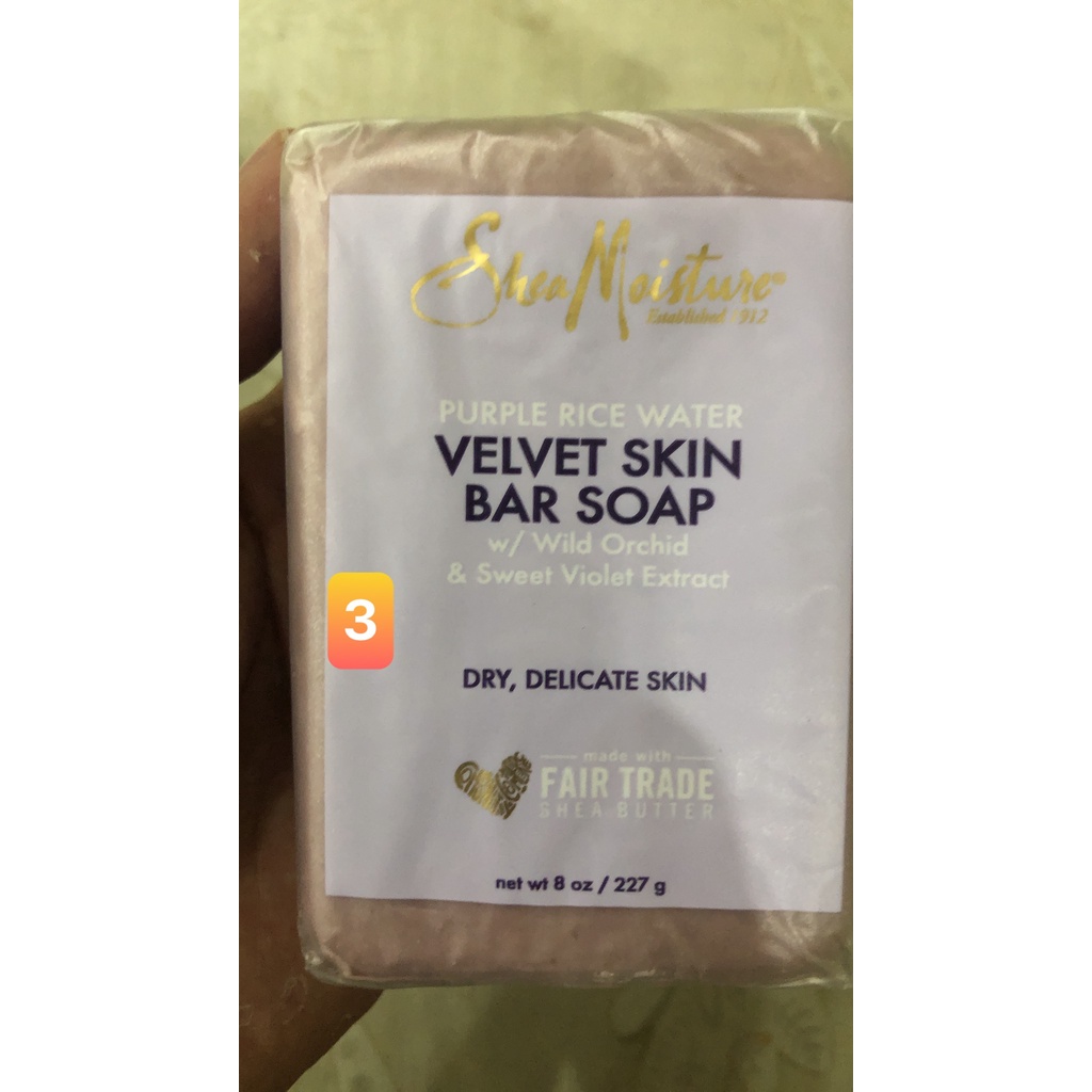 OLIVE & GREEN TEA SHEA BUTTER SOAP  Dầu ô liu và bơ giàu vitamin để làm sạch sheamoisture shea moisture